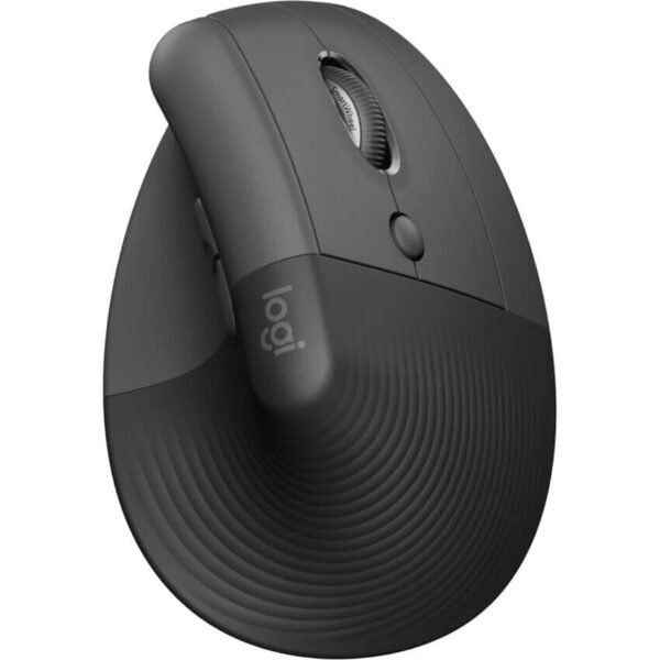Logitech Lift Vertical Ergonomic Wireless Mouse — 57° Handshake Grip
