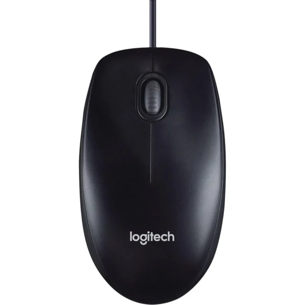 Logitech M90 Wired USB Mouse – Black — Plug-and-Play Optical