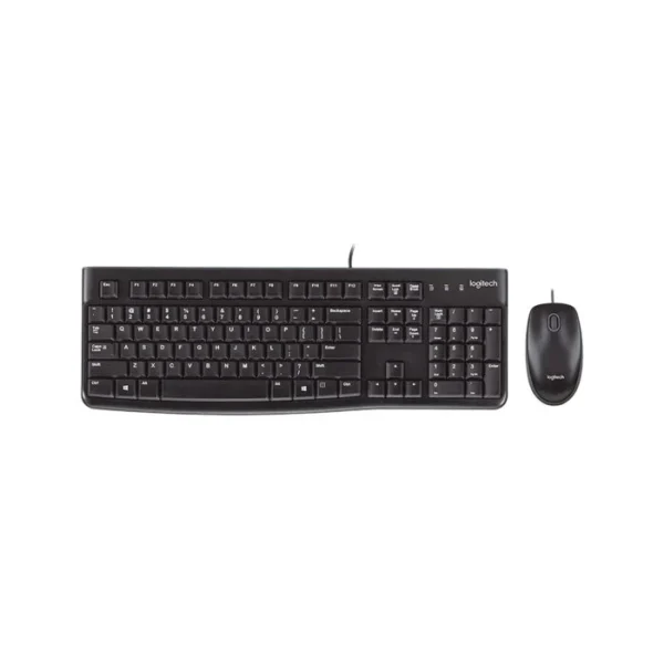 Logitech MK120 Wired Keyboard and Mouse Combo for Windows