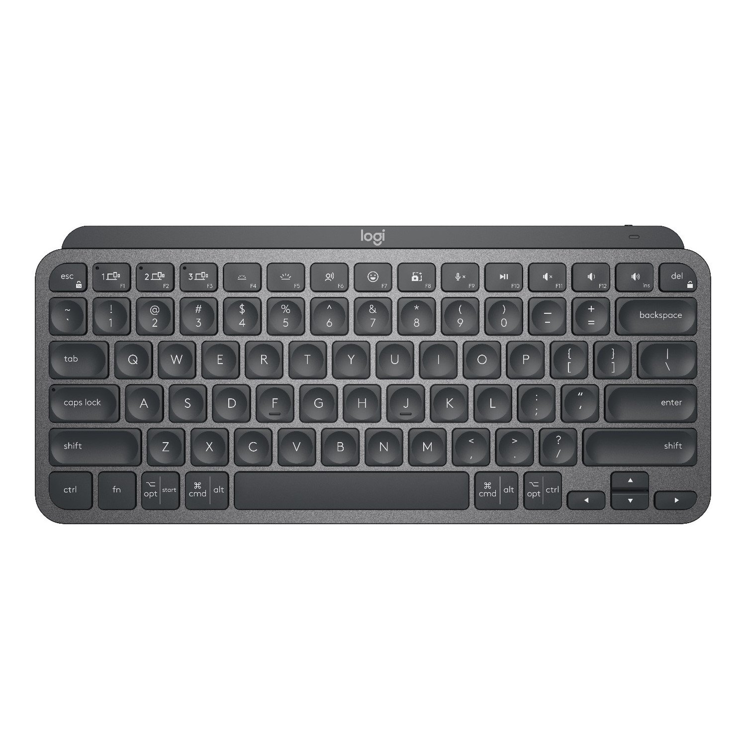 Logitech MX Keys Mini Wireless Keyboard — Compact Backlit Multi-Device