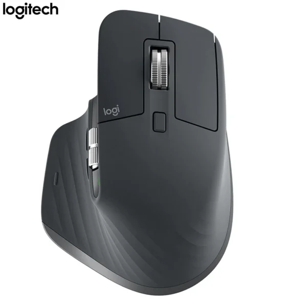 Logitech MX Master 3S Wireless Mouse — 8K DPI Quiet Clicks
