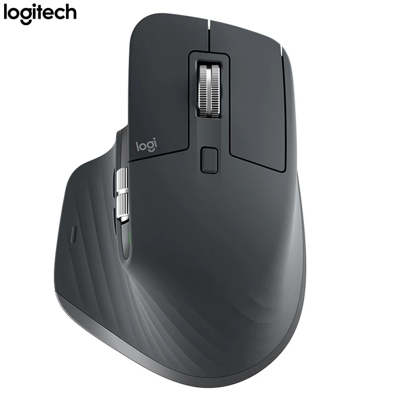Logitech MX Master 3S Wireless Mouse — 8K DPI Quiet Clicks