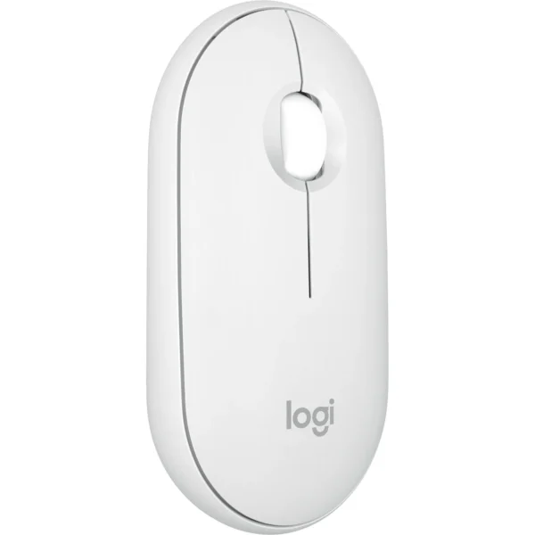 Logitech Pebble Mouse 2 M350s — Grey, Easy-Switch & Silent Touch