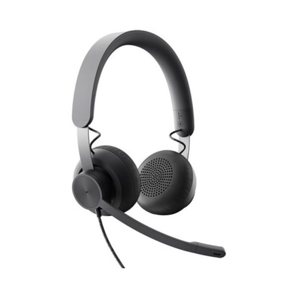 Logitech Zone Wired Headset – Noise-Canceling Mic, Bluetooth