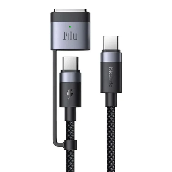 Mcdodo 240W USB-C & 140W MagSafe 3 Magnetic Cable – CA-0140
