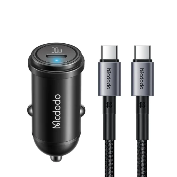Mcdodo 30W PD Single USB-C Fast Car Charger — 36W Series