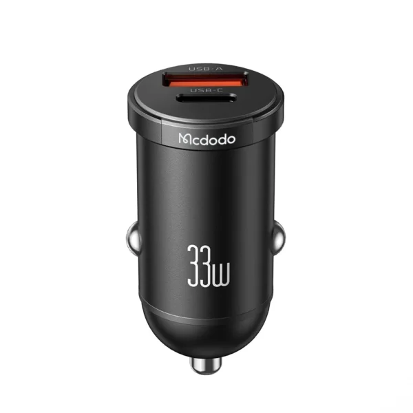 Mcdodo CC2320 33W PD Car Charger — 1 USB-C + 1 USB-A
