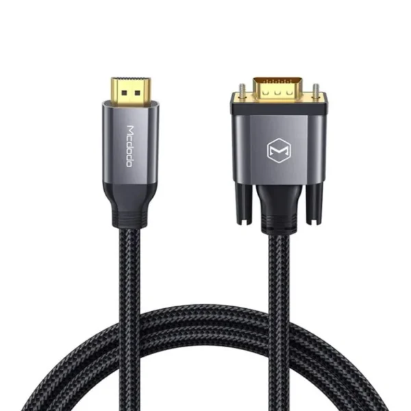 Mcdodo CA-7770 HDMI to VGA Cable — 1080p HD, Multi-Mode Display, 2m