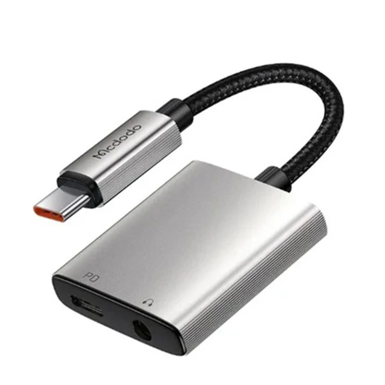 Mcdodo CA-5050 Type-C 60W PD & 3.5mm Aux Audio Adapter
