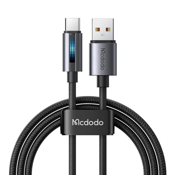 Mcdodo CA5180 USB-A to USB-C 6A Cable – 4 ft Black