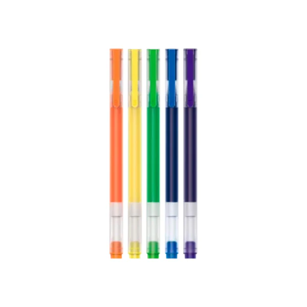 Xiaomi High Capacity Gel Pens – 5-Pack