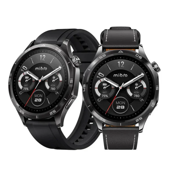 Mibro Watch GT Smartwatch — 316L Steel, GPS & AMOLED