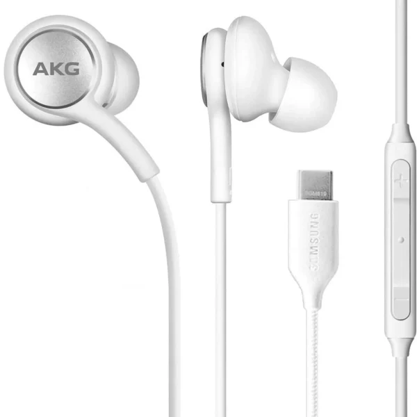 Official Samsung Type-C AKG Handsfree — Built-In Mic, 1.2 m