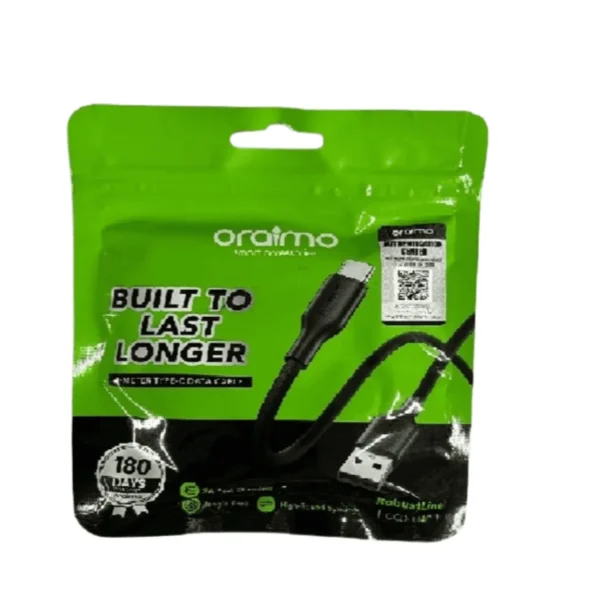 Oraimo USB-A to Type-C Charging Cable 1M – OCD-114C
