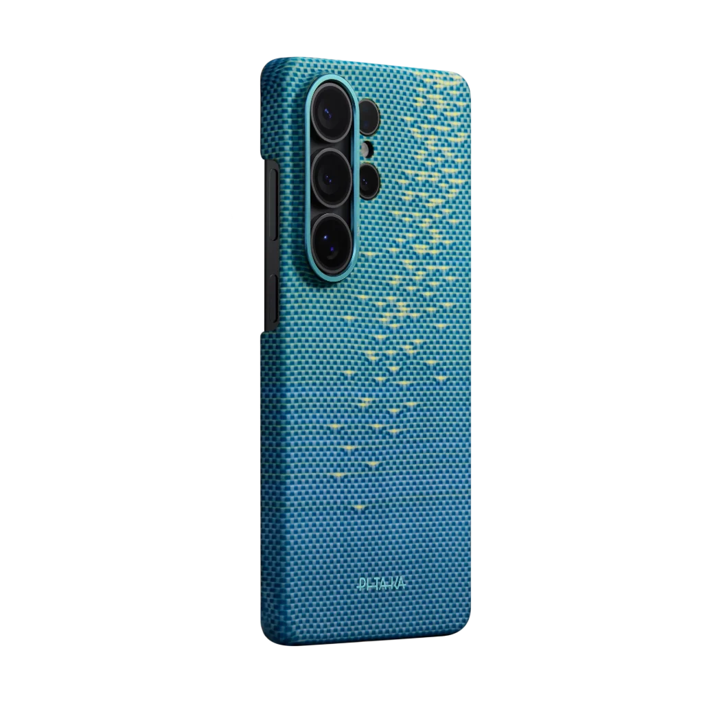 Pitaka Aaron Button Edge Case Samsung Galaxy S26 Ultra Lucid Blue (NFC) – KS2607U