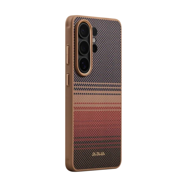Pitaka Aaron Button Cairn Case Samsung Galaxy S26 Ultra Sunset (Hybrid) – PBS2603U