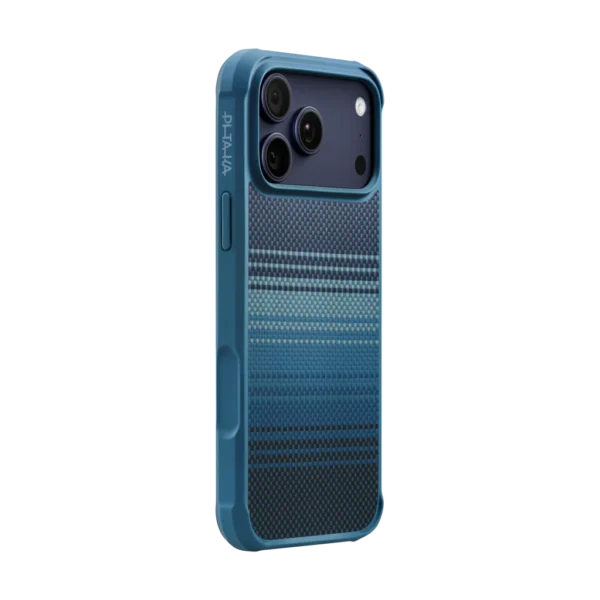 PITAKA Aramid ProGuard Case for iPhone 17 Pro — Moonrise weave (KI1703MGP)