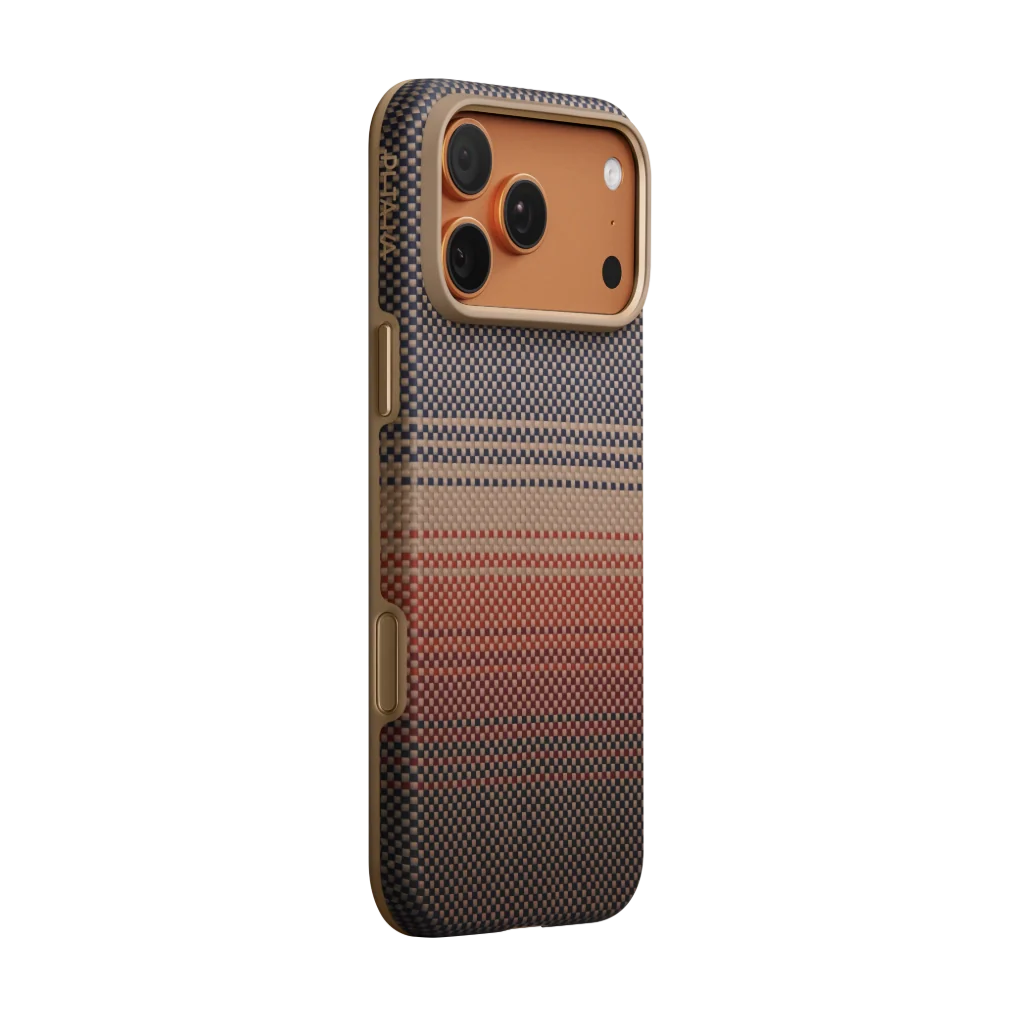 Pitaka Aramid UltraGuard Case for iPhone 17 Pro Max — Sunset — KL1702BPM