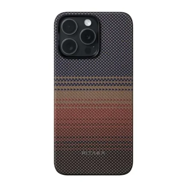 Pitaka MagEZ Compatible Case for iPhone 15 Pro — Sunset — KI1501SU