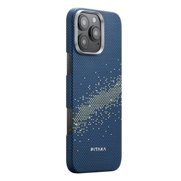Pitaka StarPeak Tactile Woven Case for iPhone 16 Pro Max – Milky Way Galaxy KI1602PMYG