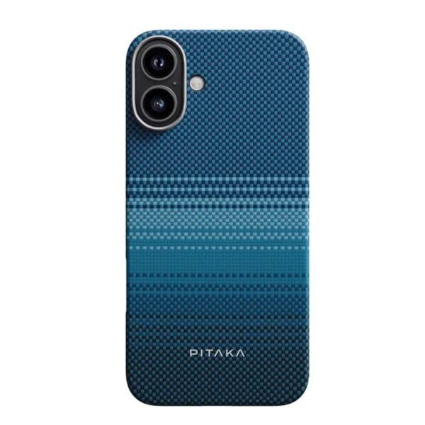Pitaka Sunset Moonrise Tactile Woven Cover for iPhone 16