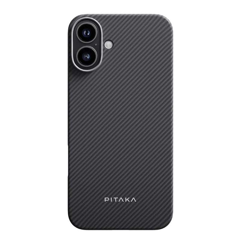Pitaka Ultra-Slim Cover for iPhone 16 Plus Black/Grey Kl1601MA