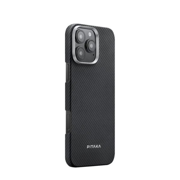 Pitaka Ultra-Slim Case for iPhone 16 Pro – Black/Grey KI1601PA