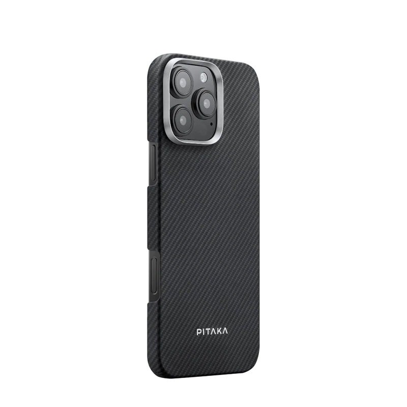 Pitaka Ultra-Slim Case for iPhone 16 Pro – Black/Grey KI1601PA