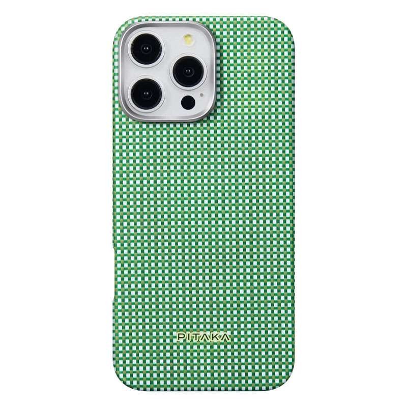Pitaka Ultra-Slim Aramid Case for iPhone 16 Pro Max – Amber Magnet Film