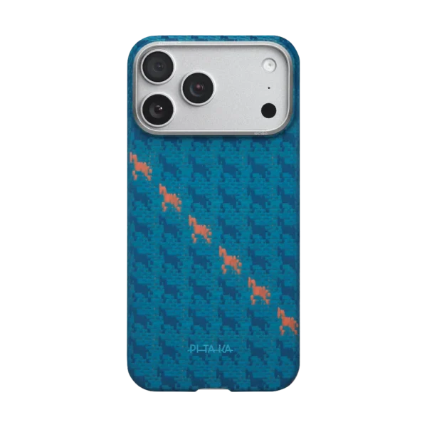 Pitaka Ultra-Slim Aramid Case for iPhone 17 Pro Indigo PitaTap™ (HR1702P)
