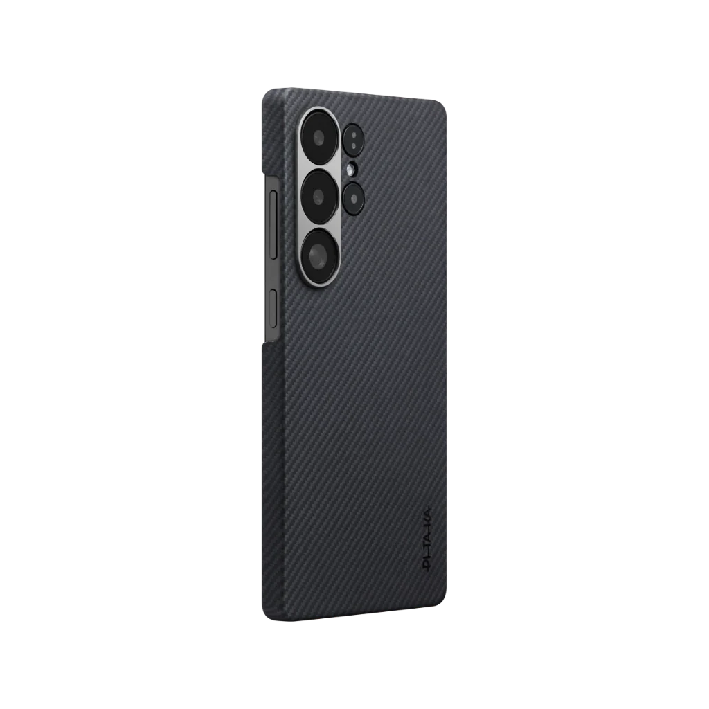 Pitaka Ultra Slim Case for Samsung Galaxy S25 Ultra Black/Grey Twill – KS2501U