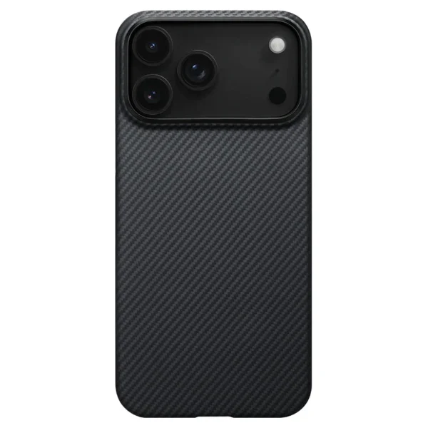 Pitaka Ultra-Slim Protective Case iPhone 17 Pro Black — PitaTap™ MagSafe (KI1701BP)