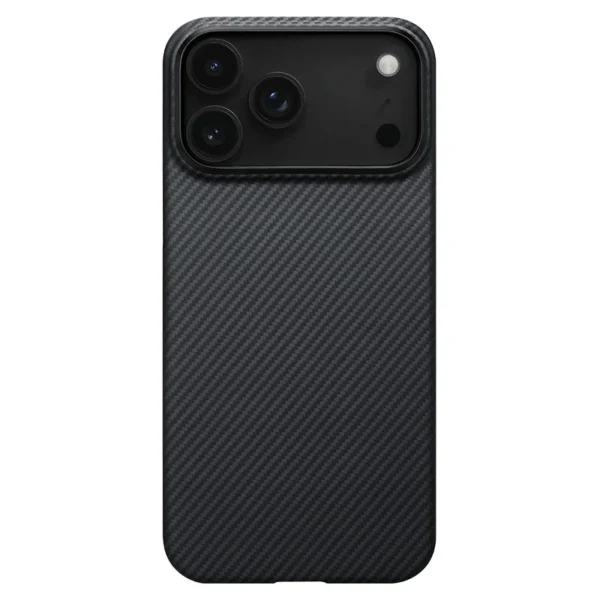Pitaka Ultra-Slim Protective Case iPhone 17 Pro Max Black — PitaTap™ MagEZ (KI1701BPM)