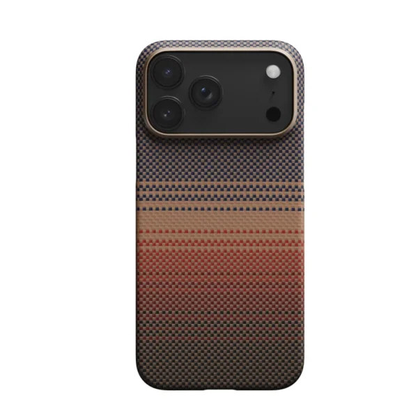 Pitaka Ultra-Slim Protective Case iPhone 17 Pro Max Sunset — PitaTap™ (KI1702SPM)