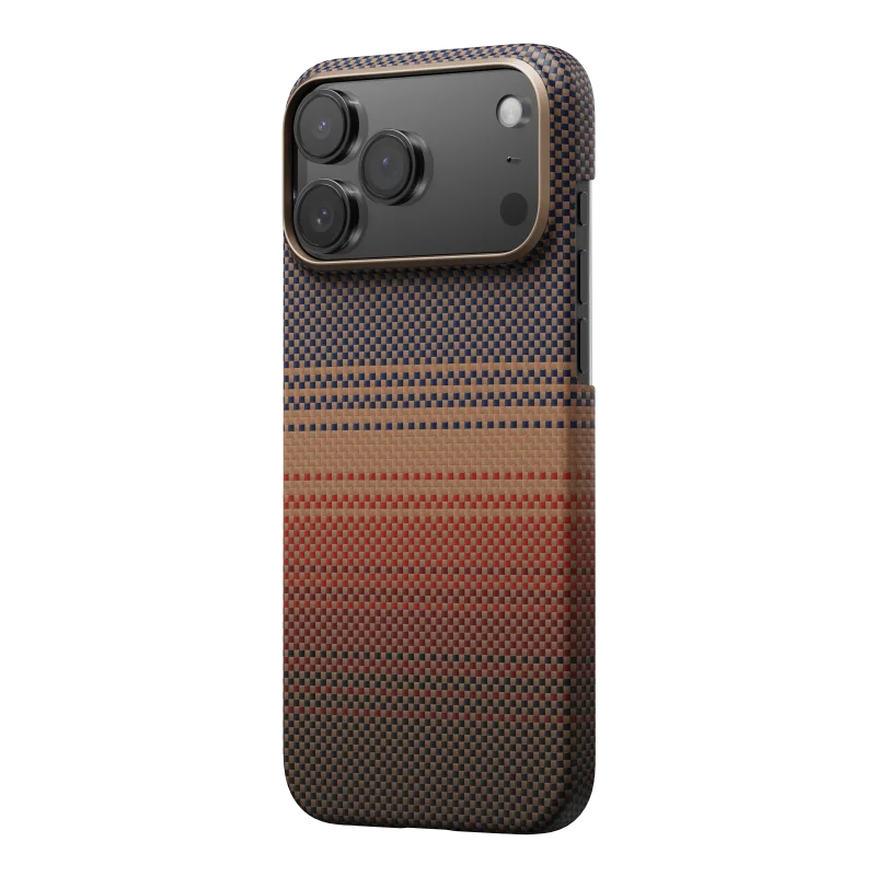 Pitaka Ultra-Slim Protective Case iPhone 17 Pro Sunset — PitaTap™ (Kl1702SP)