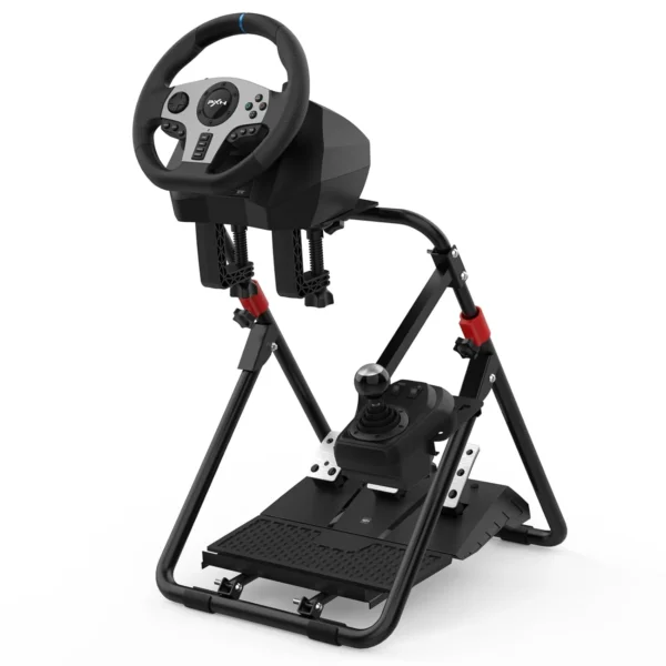 PXN A9 Foldable Racing Wheel Stand — Q235 Steel, Shifter Mount