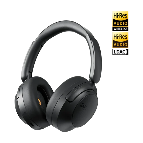 QCY H3S Over-Ear Wireless Headphones with 56dB Hybrid ANC