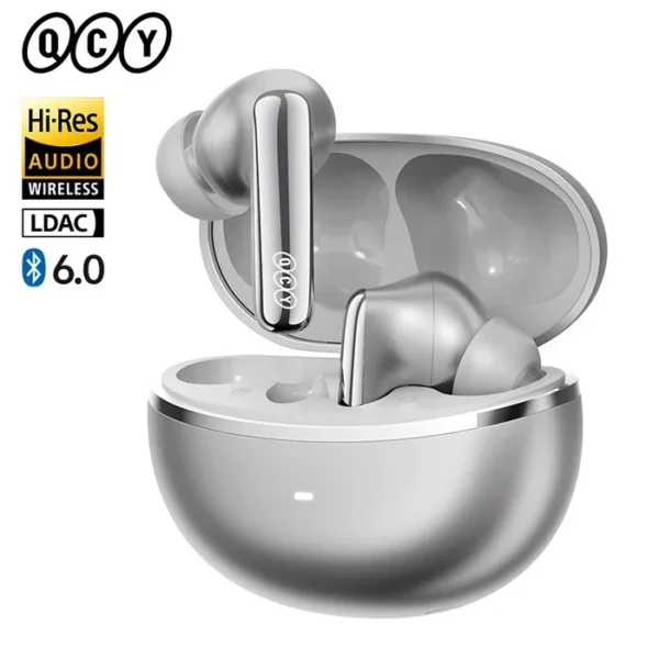 QCY MeloBuds N70 — Adaptive Hybrid ANC Wireless Earbuds (LDAC)