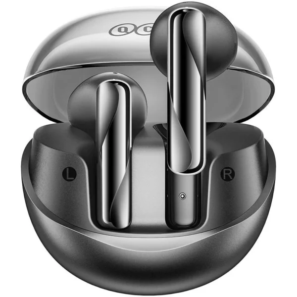 QCY T32 AilyBuds Clear — Bluetooth 5.3, Color Case & Up to 22.5 Hours Playtime