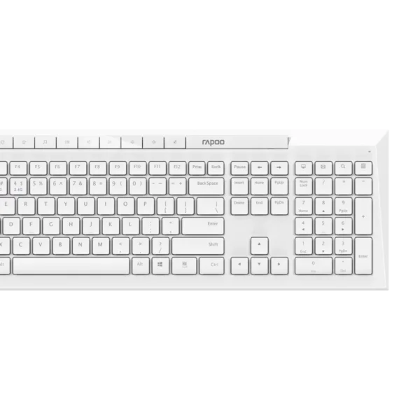Rapoo 8210M Multi-Mode Wireless Keyboard & Mouse Combo – Spill-Resistant, 1600 DPI