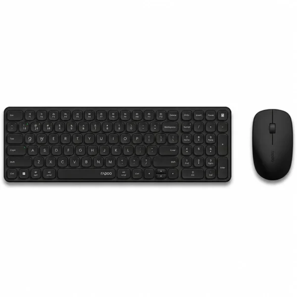 Rapoo 9320M Multi-Mode Wireless Keyboard & Mouse Combo – 4.9 mm Slim, 1300 DPI