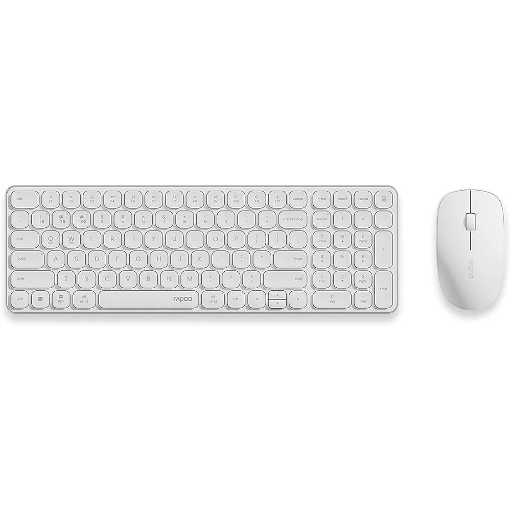 Rapoo 9320M Multi-Mode Wireless Keyboard & Mouse Combo – 4.9 mm Slim, 1300 DPI - Image 2