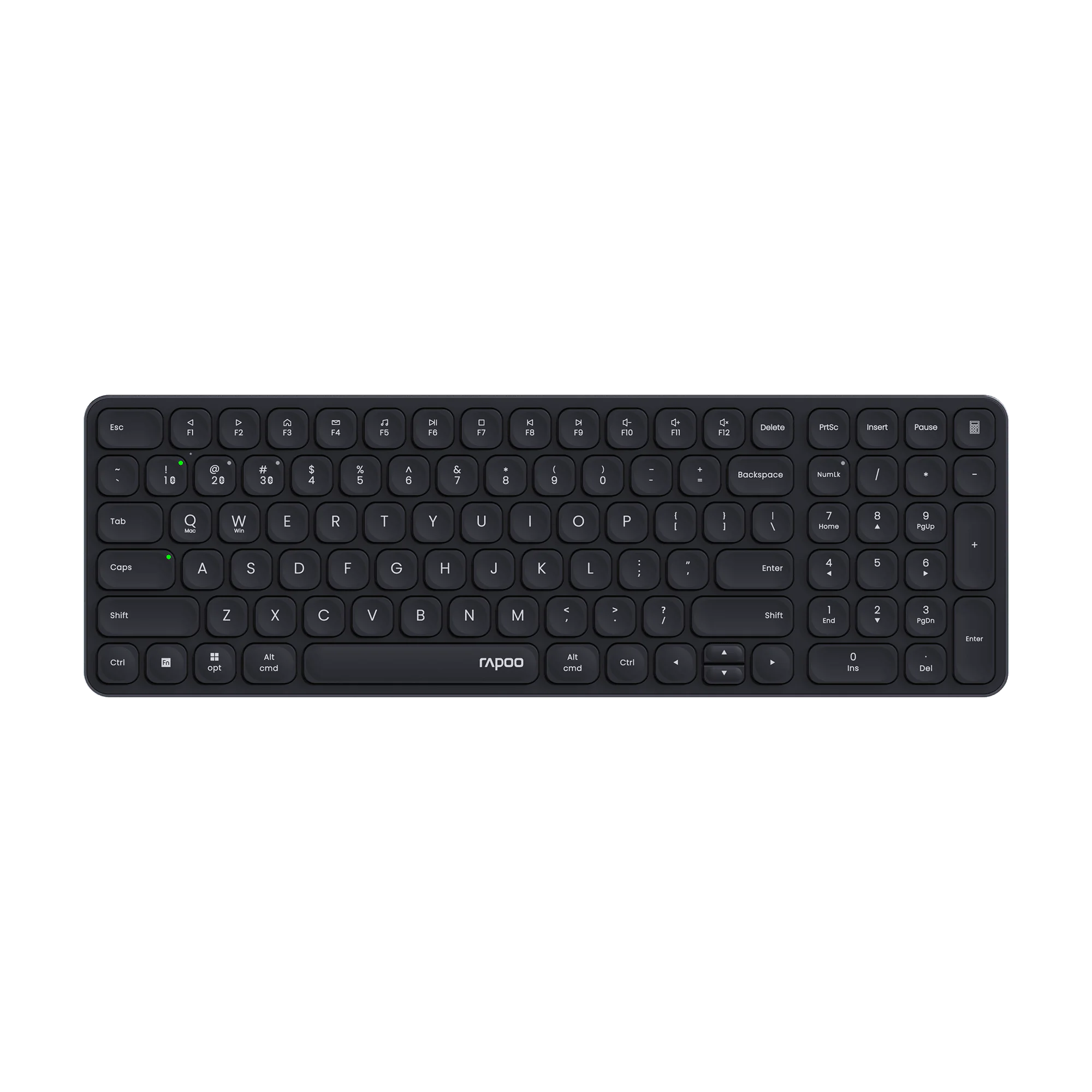 Rapoo 9350L Multi-Mode Wireless Keyboard — 99-Key Slim