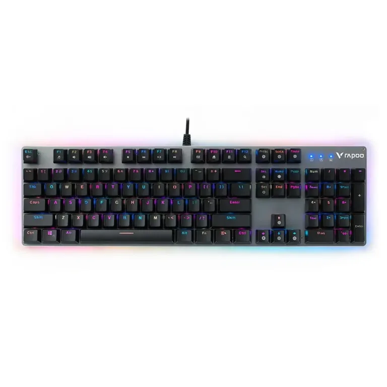 Rapoo V520 RGB Optical Mechanical Gaming Keyboard – Black