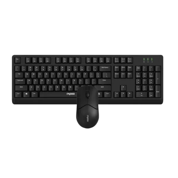 Rapoo X1500 Pro Wireless Keyboard and Mouse Combo – 1200 DPI, Nano Receiver