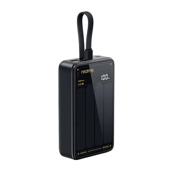 Realme 45W Cabled Power Bank 20000mAh – RMC2501 - Image 2
