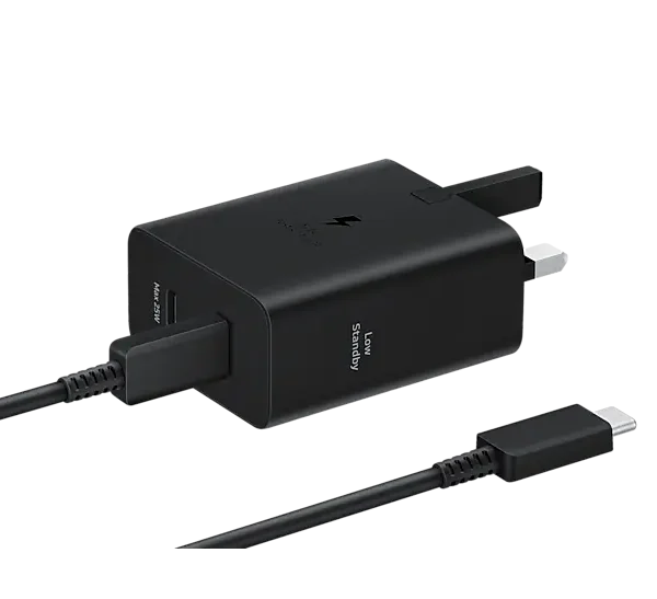 Samsung 50W 3-Pin PD Duo Power Adapter with 5A USB-C Cable
