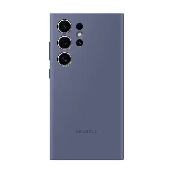 Samsung Galaxy S24 Ultra Silicone Case — Violet