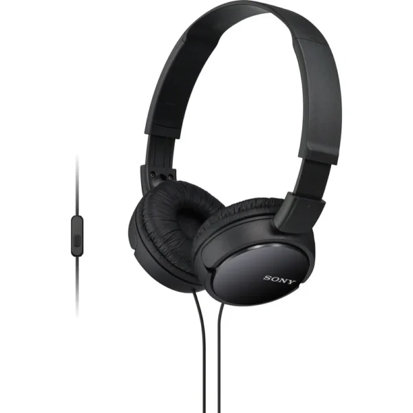 Sony MDR-ZX110AP On-Ear Stereo Wired Headphones With Mic