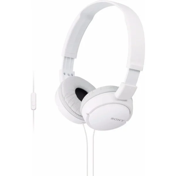 Sony MDR-ZX110AP On-Ear Stereo Wired Headphones With Mic